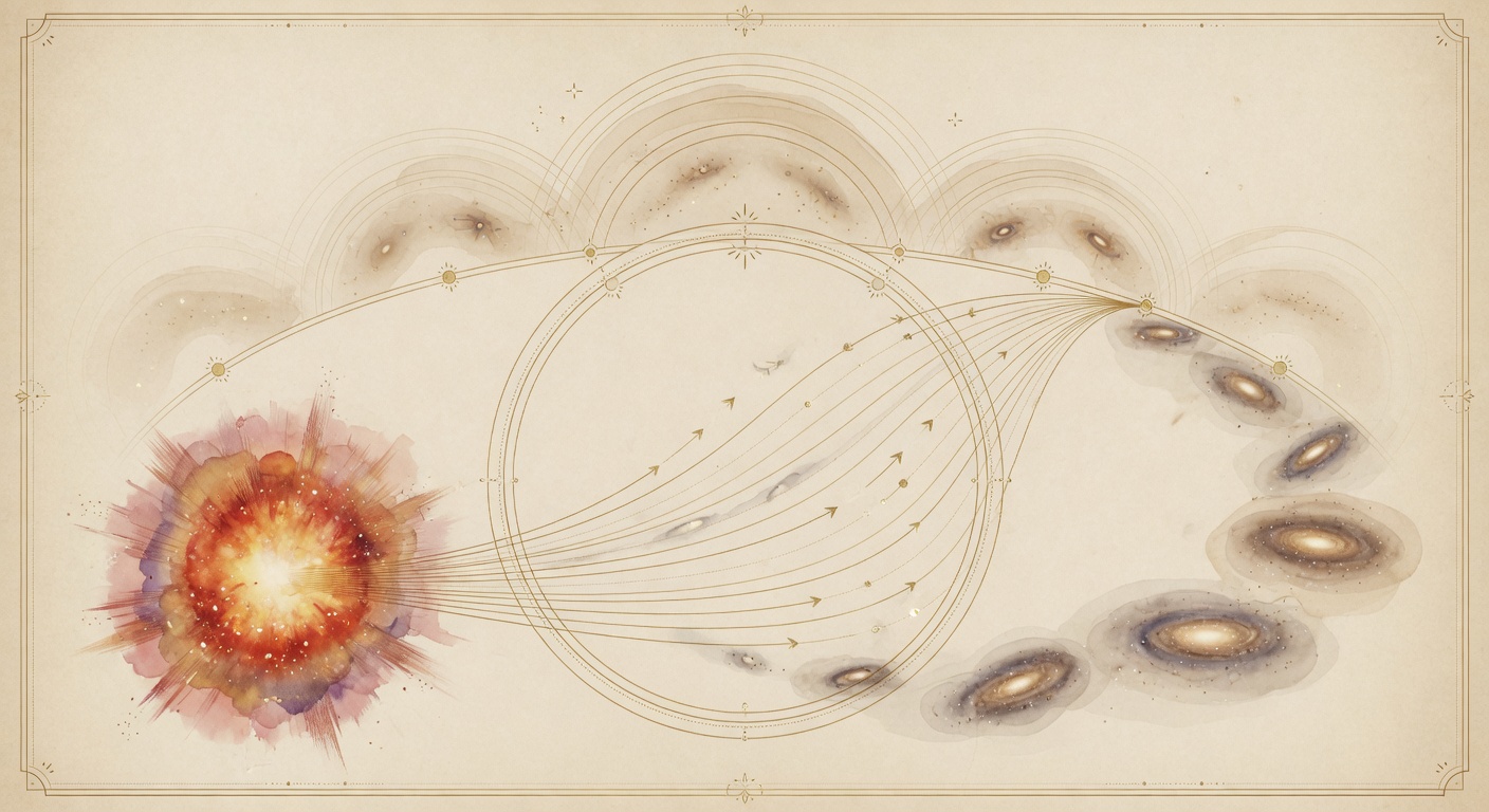 A cosmic nebula and the birth of stars